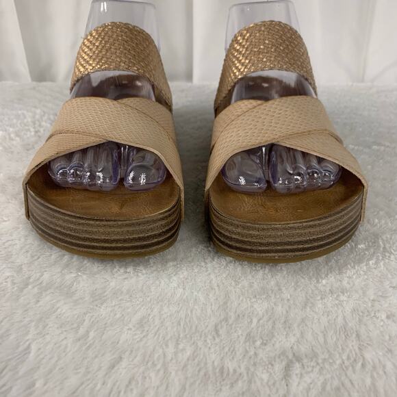 Blowfish Malibu Women's Leah Slide-On Platform Sandals Size 6.5 - Picture 3 of 10